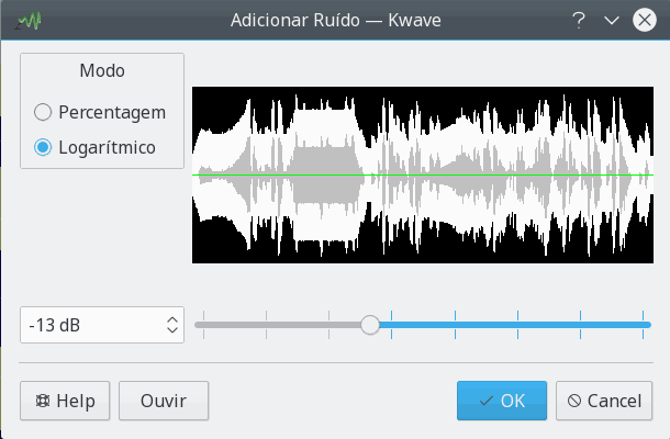 Imagem do 'Plugin' de Geração de Ruído