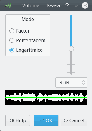 Imagem do 'Plugin' de Volume